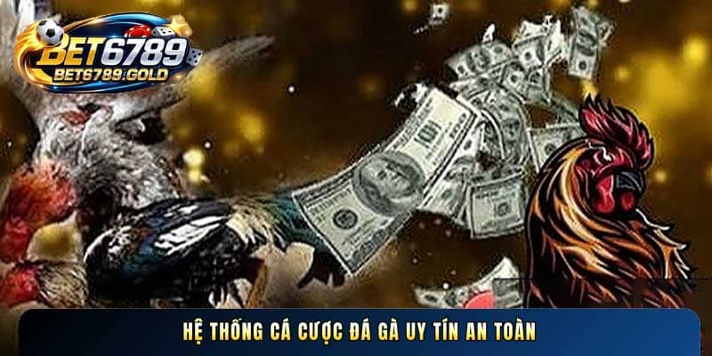 Hệ thống cá cược đá gà uy tín an toàn